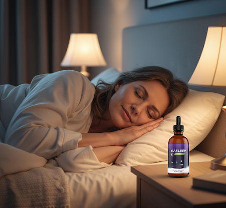 Women sleeping soundly after the bedtime habit